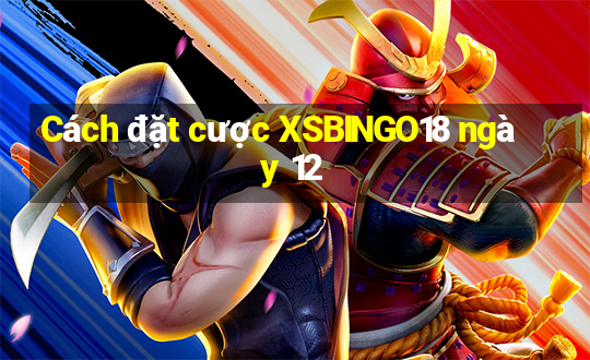 Cách đặt cược XSBINGO18 ngày 12