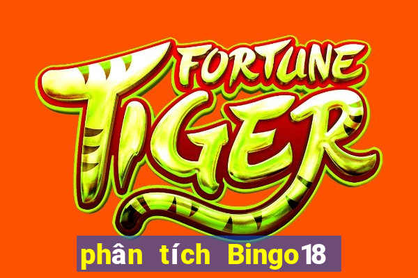 phân tích Bingo18 ngày 30