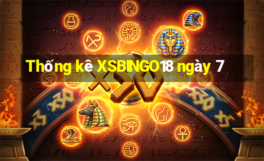 Thống kê XSBINGO18 ngày 7