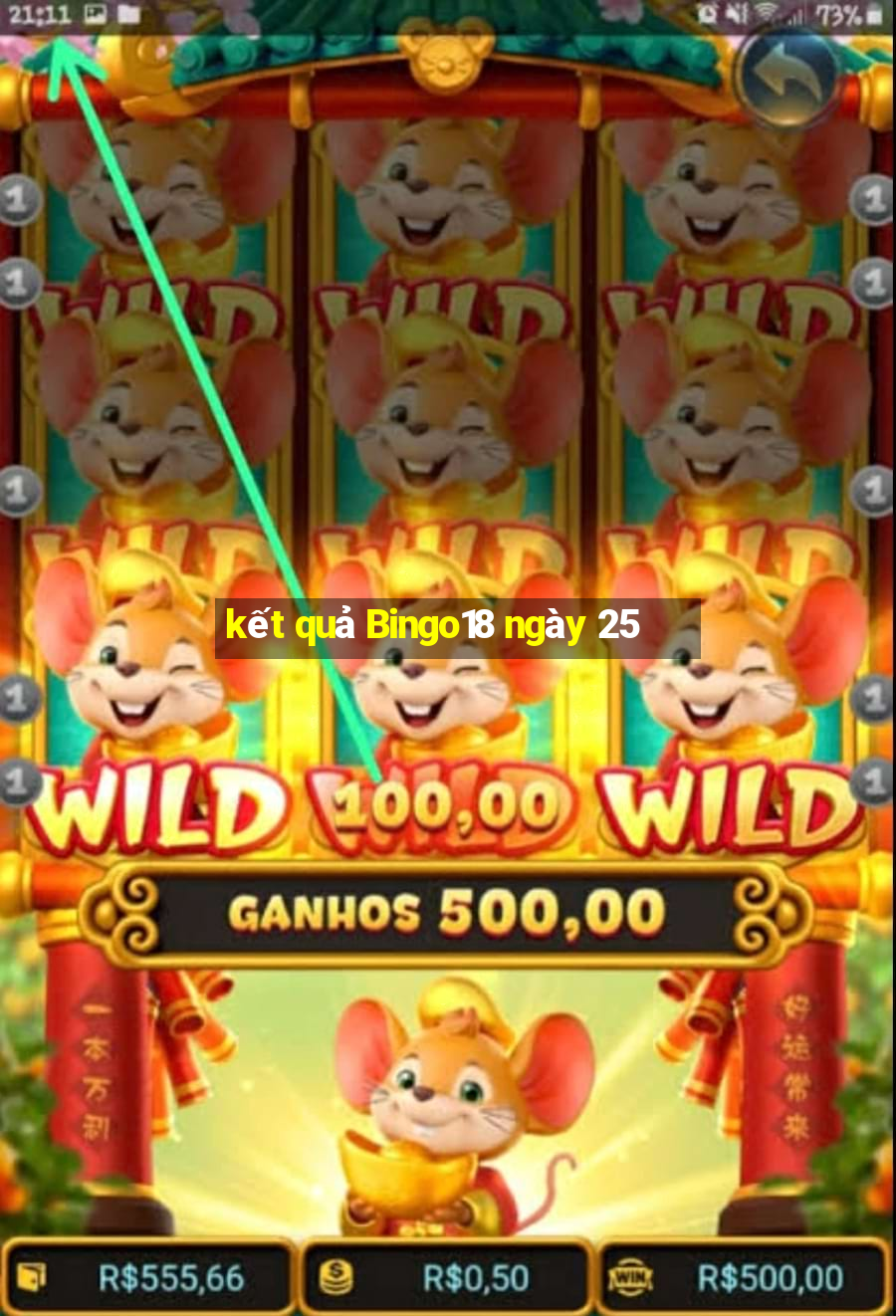 kết quả Bingo18 ngày 25