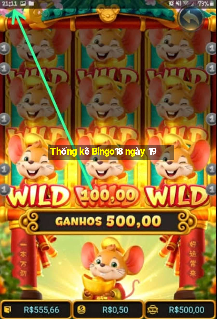 Thống kê Bingo18 ngày 19