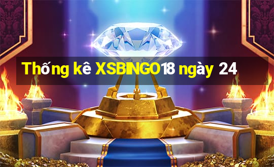 Thống kê XSBINGO18 ngày 24