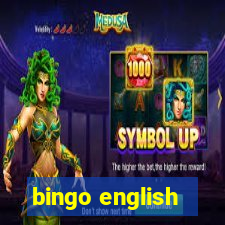 bingo english