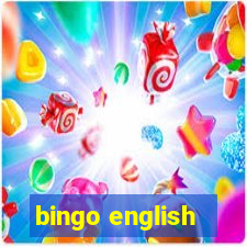 bingo english