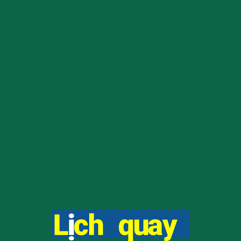 Lịch quay XSBINGO18 ngày 6