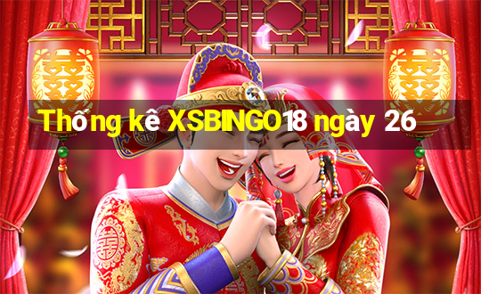 Thống kê XSBINGO18 ngày 26