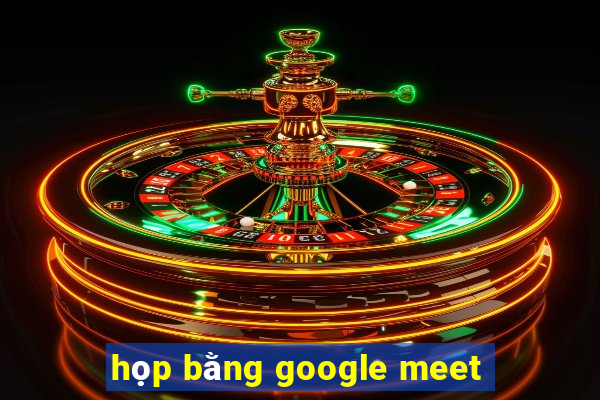 họp bằng google meet