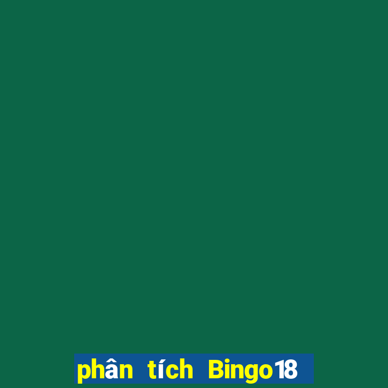 phân tích Bingo18 ngày 22