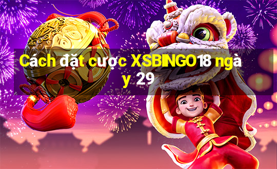 Cách đặt cược XSBINGO18 ngày 29