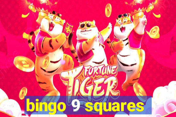 bingo 9 squares