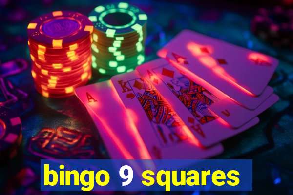 bingo 9 squares